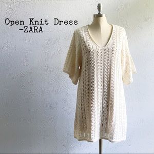 Open Knit Dress by ZARA sz M